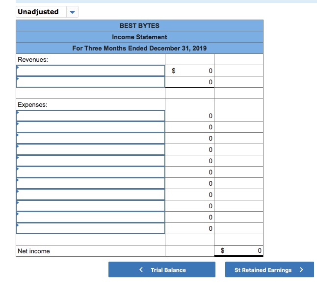 company's first three months: a. The December 31 inventory count of computer