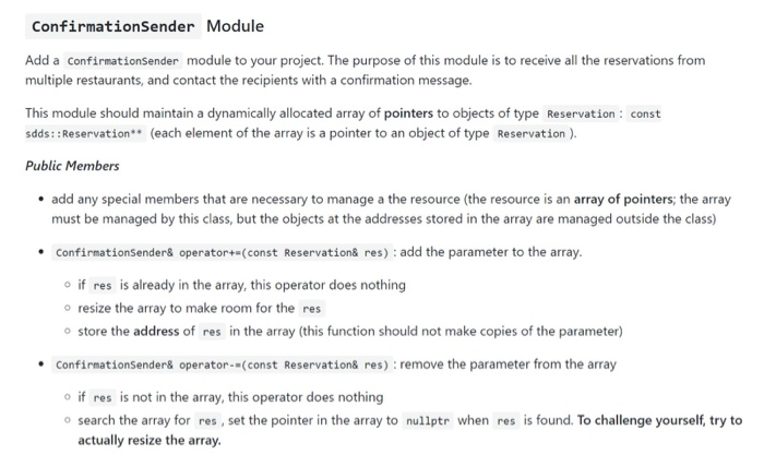 c++ #include "Reservation.h" #include #include #include namespace sdds { void Reservation::removeSpace(string& res)