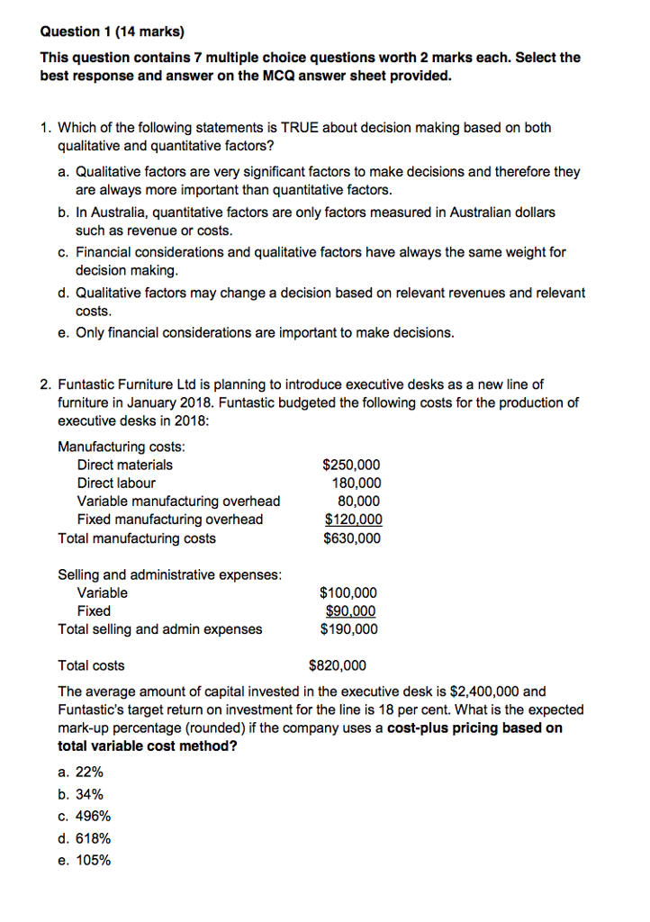 3 items per order. The average daily demand is 80 orders. Print