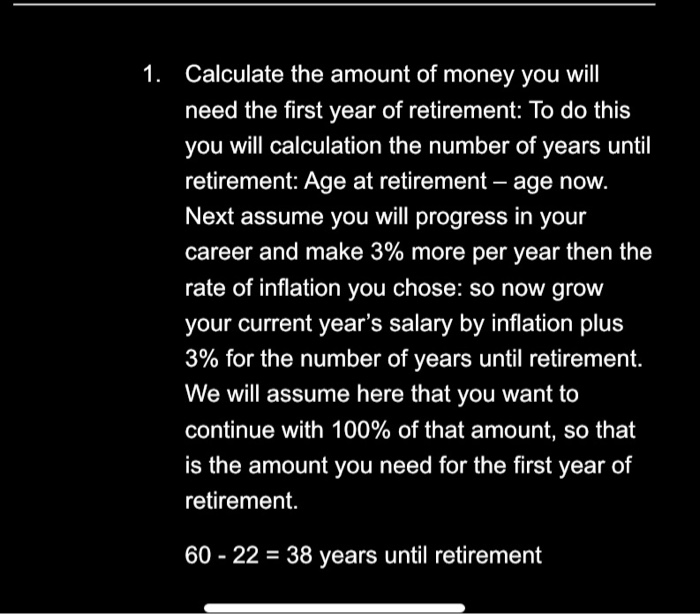 retirement and age now must be greater than 15 years) Age want