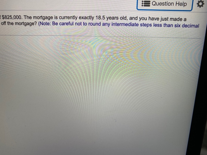 the remaining balance on the mortgage. d. Find the cash from the