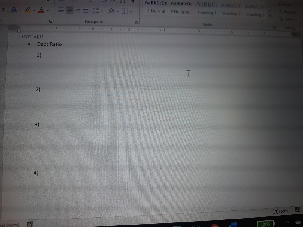 For this project, you will use the provided financial statements for Ford