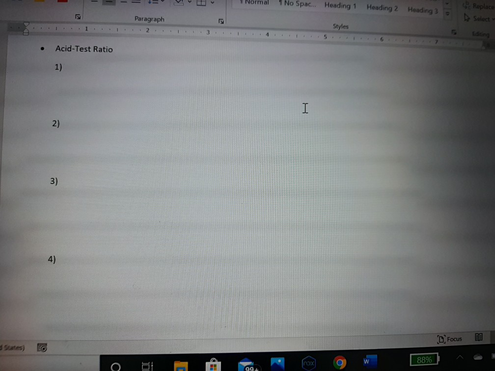 past two years to each other, then compare the two companies to