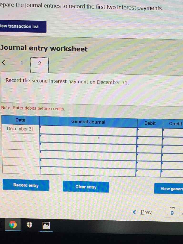 pay interest semiannually on June 30 and December 31. They are issued