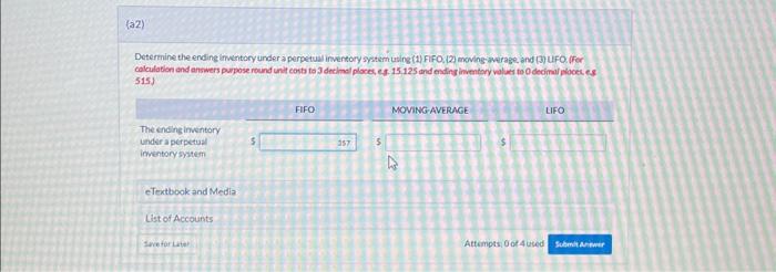 1 le wses a perpetual ipventcory system Durine July the company had
