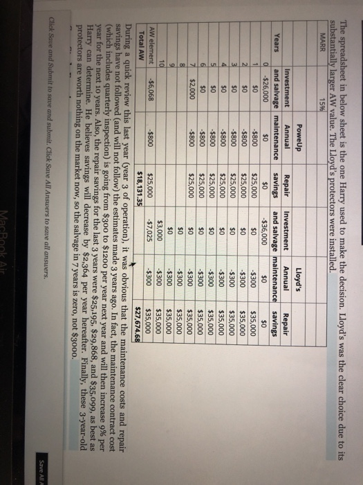 Information Harry, owner of an automobile battery distributorship in Atlanta, Georgia, performed