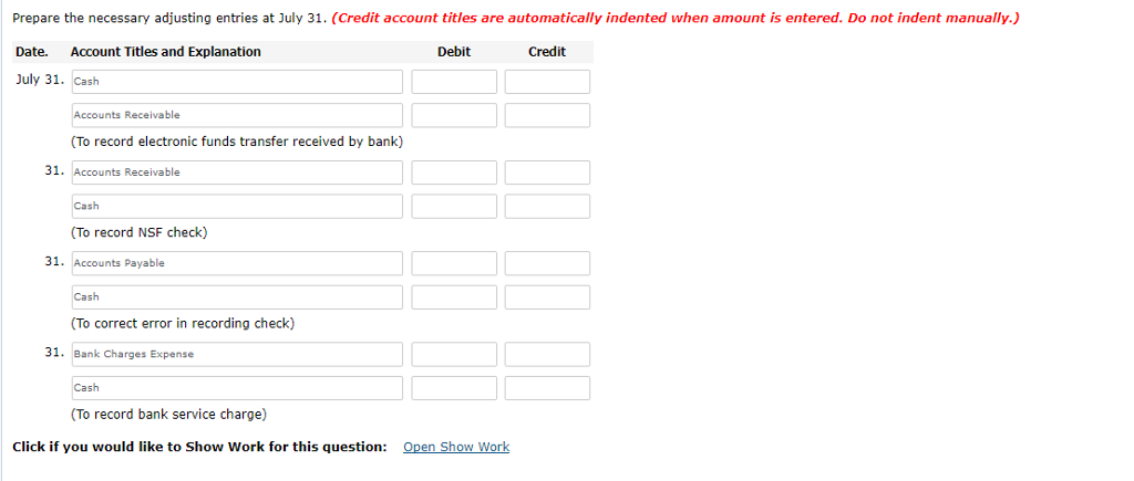 date showed a balance of $7,805.80. A comparison of the bank statement
