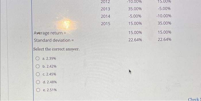 not a complete population, so the sample standard deviation formula should be