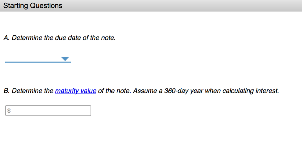 Furniture and (2) receipt of payment of the note at maturity. Refer