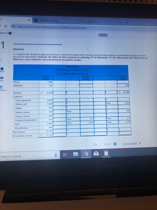 help with the rest. Oakland University x i Grade: View O https://
