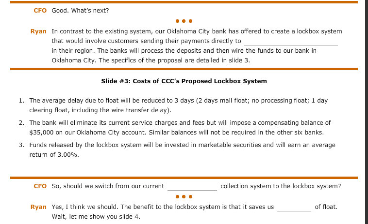 (CCC), is talking with Ryan Singh, her administrative assistant and protg. Read