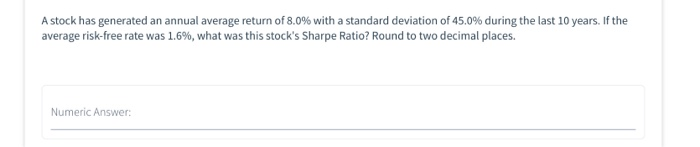 has generated the following annual returns: 10.0%, -5.0% and 4.0%. What was