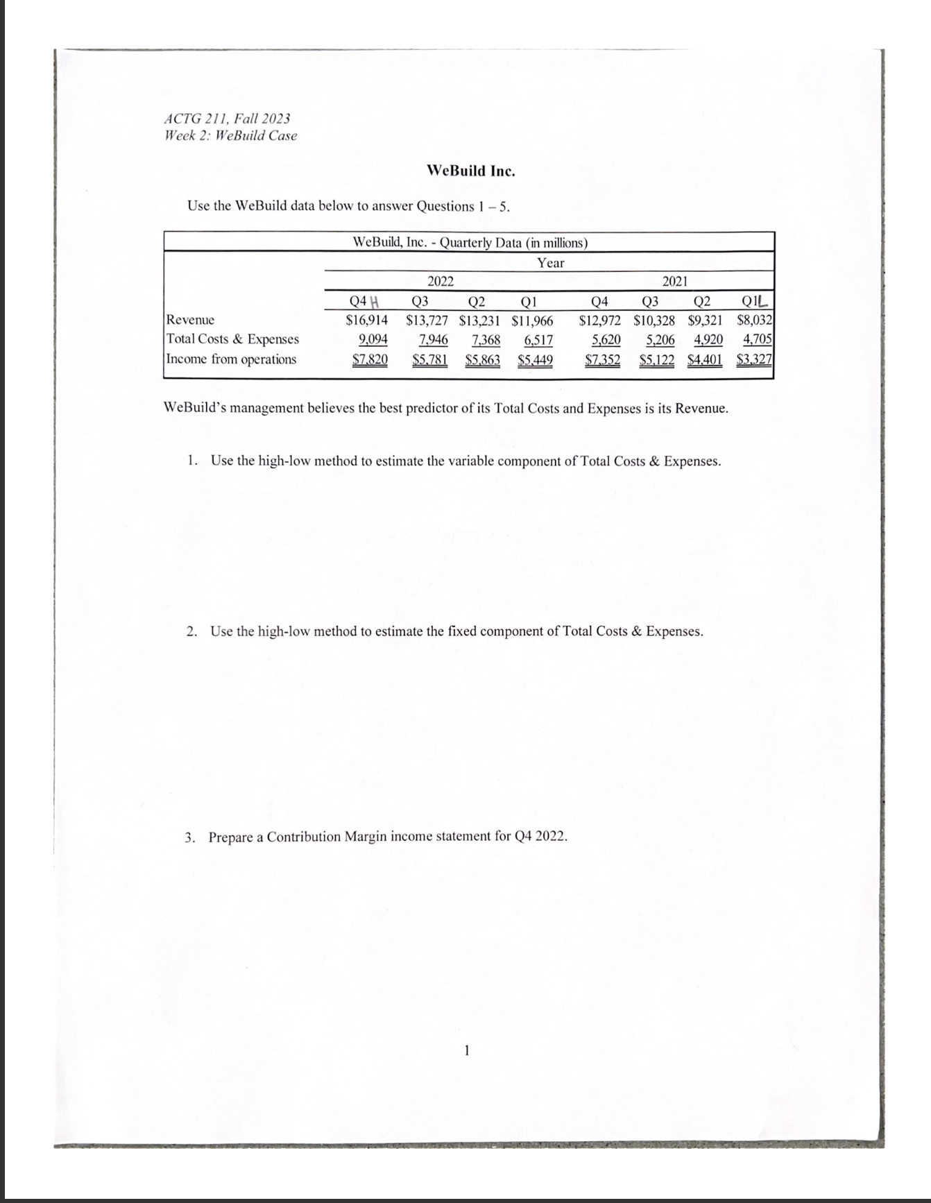  Please help and show work i have an exam tomorrow. Thank