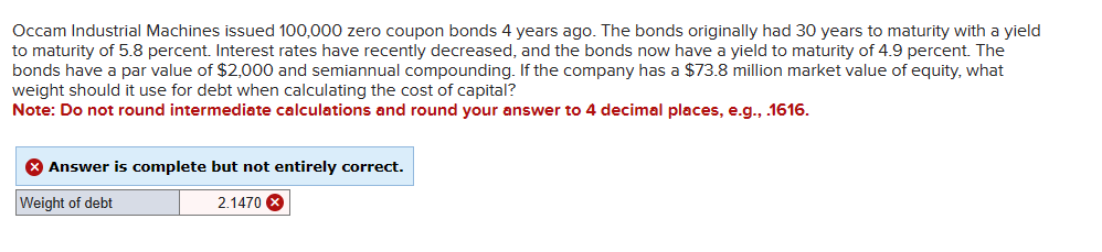 Asked this question before multiple times, got wrong answers. please help. Occam