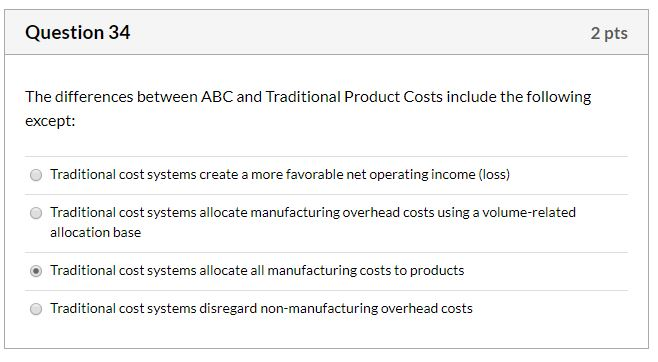 is Calculate activity rates Assign overhead costs to activity cost pools Define