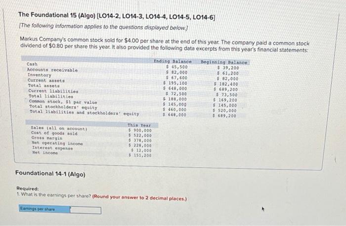 please help with the numbers in the problem The Foundational 15 (Algo)