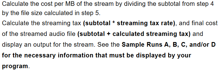  Use a menu to offer the user a choice between the