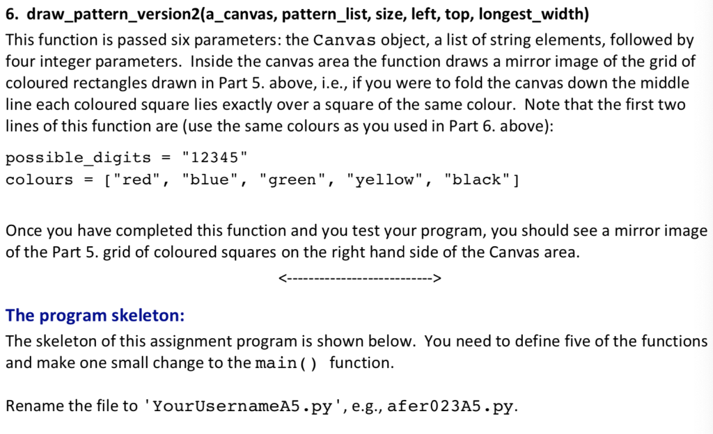 one change to the main() function #------------------------------------------- def main(): size = 10
