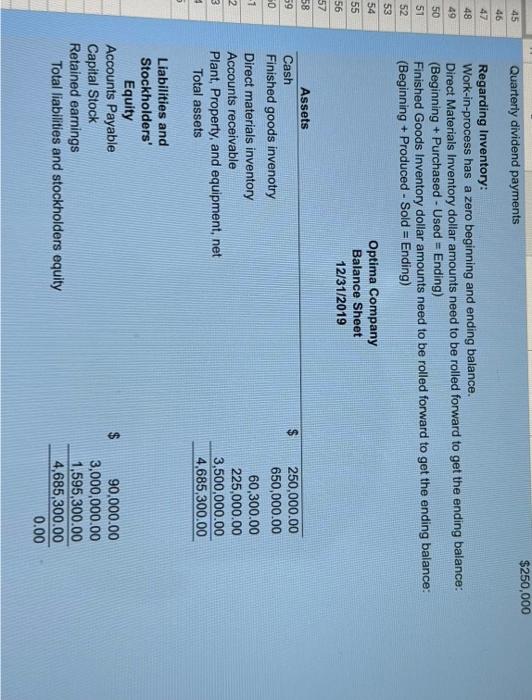 (percentage of the next quarter's productio Expected number of frames sold in