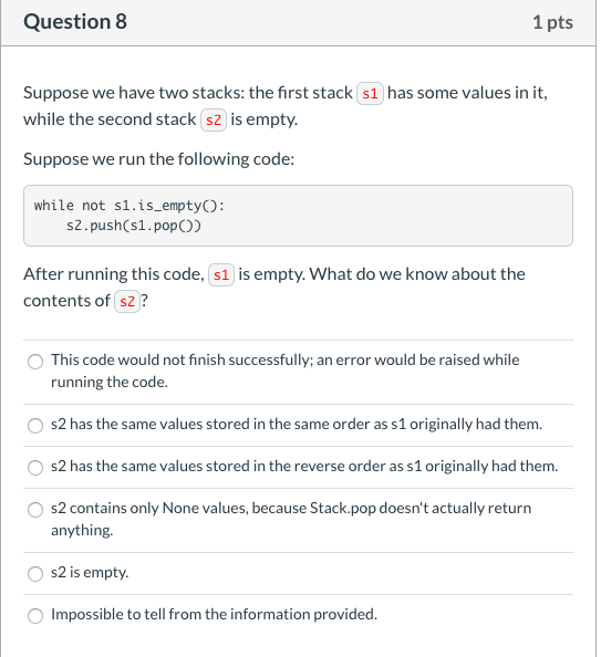 a time Accesses a value by its index Accesses a value by