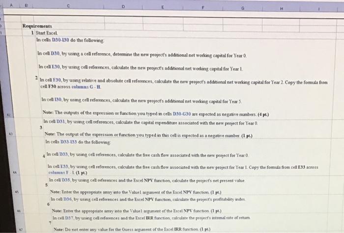 using cell references to given data or previous actions In some cases