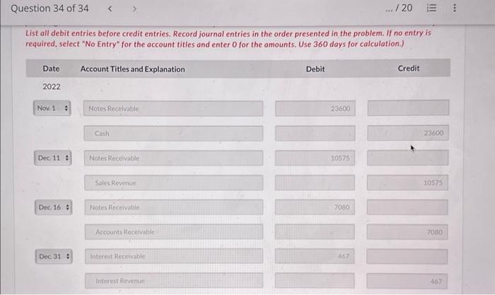 Progress Kingbird Supply Co. has the following transactions related to notes receivable