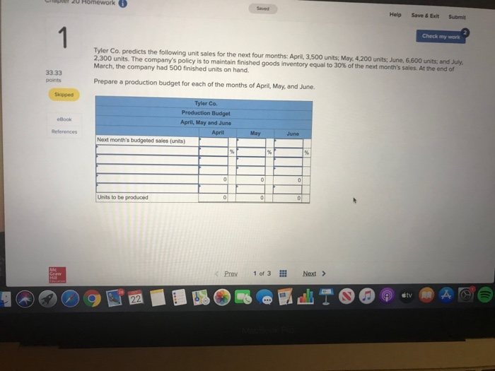  20 Homework Help Save & Ext Submit 1. Check my world