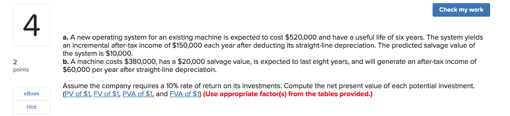 Check my work 4 a. A new operating system for an