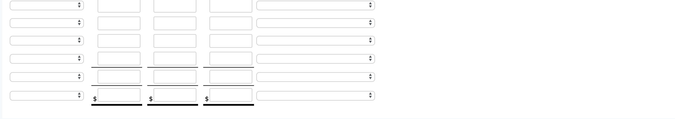 Indirect materials 83,798 Depreciation 74,280 Insurance 24,600 Repairs 45,122 Utilities Rent 18,120