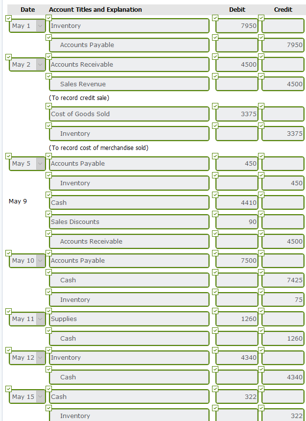 someone help. Winters Hardware store completed the following merchandising transactions in the