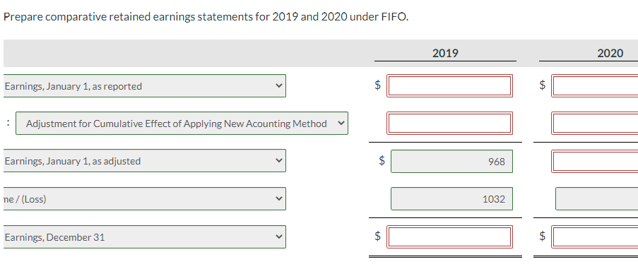 used the LIFO method for financial reporting since its inception on January