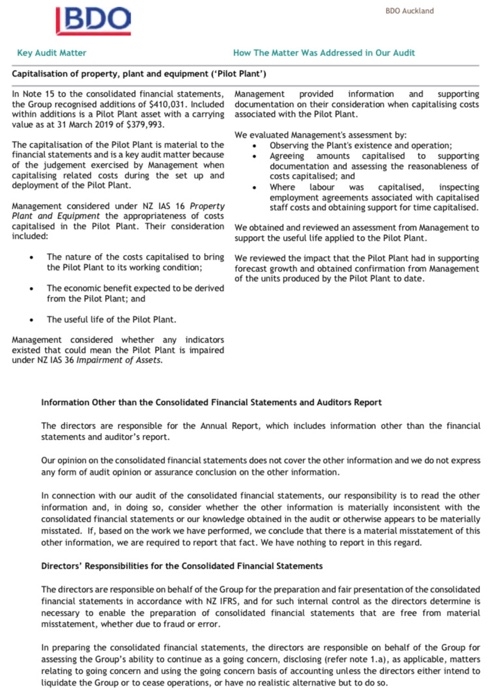 to the auditing standards, and enforcement of them are part of the