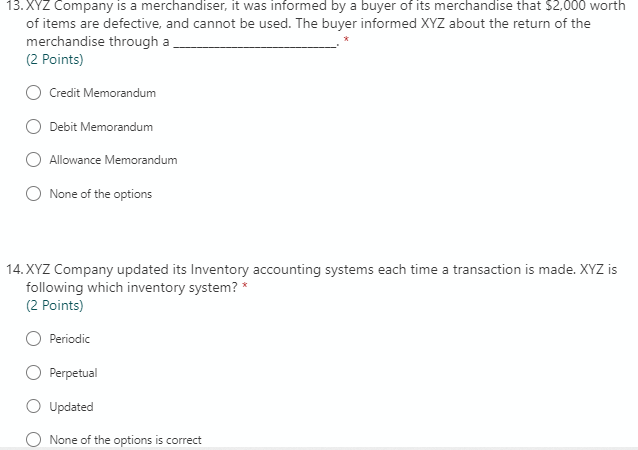 the land on 31/Dec/2019?* (2 points) $150,000 $100,000 $50,000 $0 4.XYZ Comapny