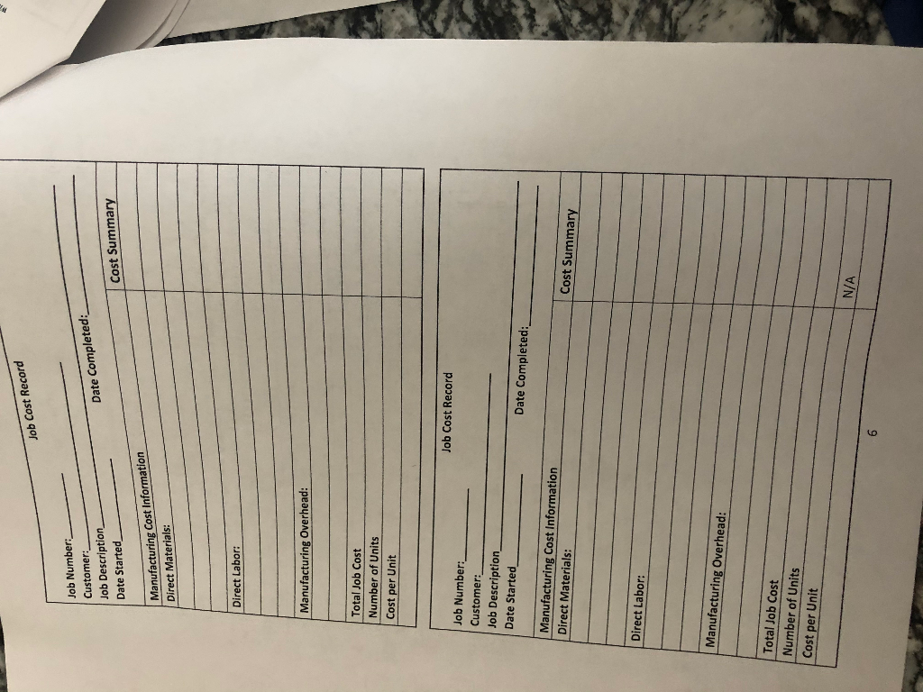 production also includes at least one job that will begin to build