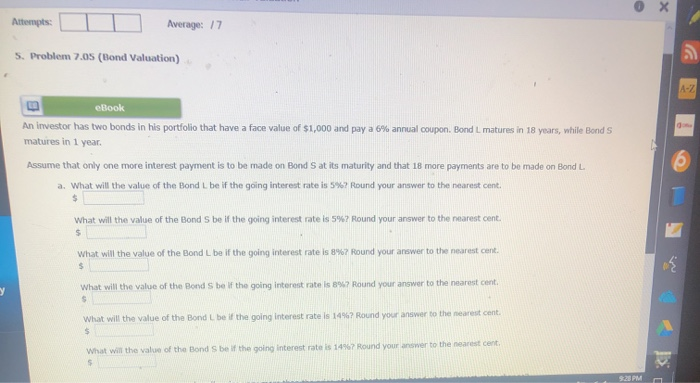  please answer all show work if possible im not finna use