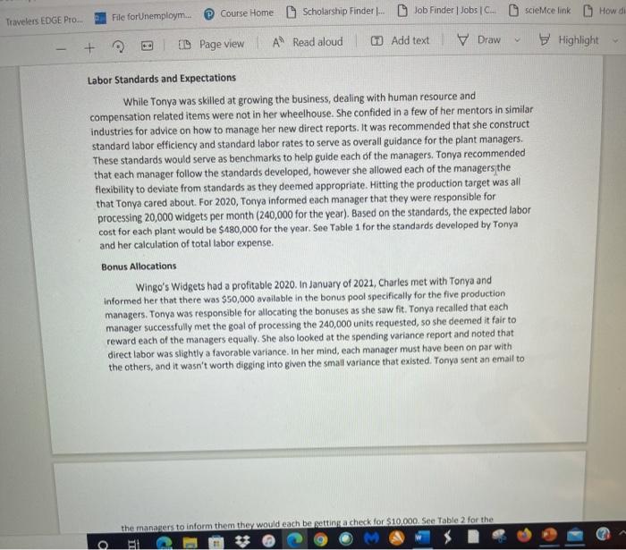 10 (1,909,088) Unfaborable Labeor spending variance 11 12 13 14 15 16