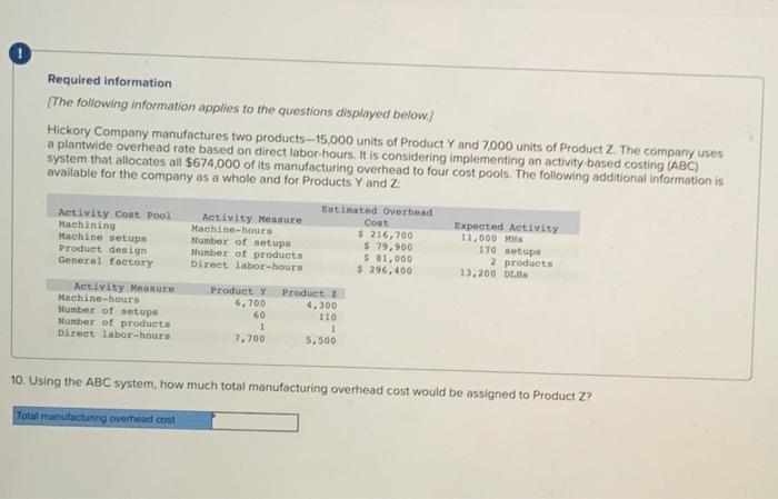 (Round your answer to 2 decimal places.) Required information [The following information