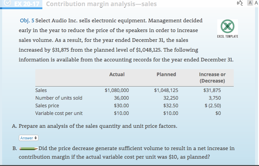 December 31 Effect of change in sales: Sales quantity factor Unit price