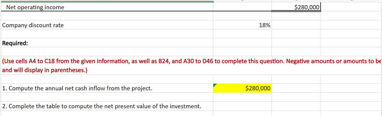 \\ \hline 2 & Laurman, Incorporated is considering the following project: &