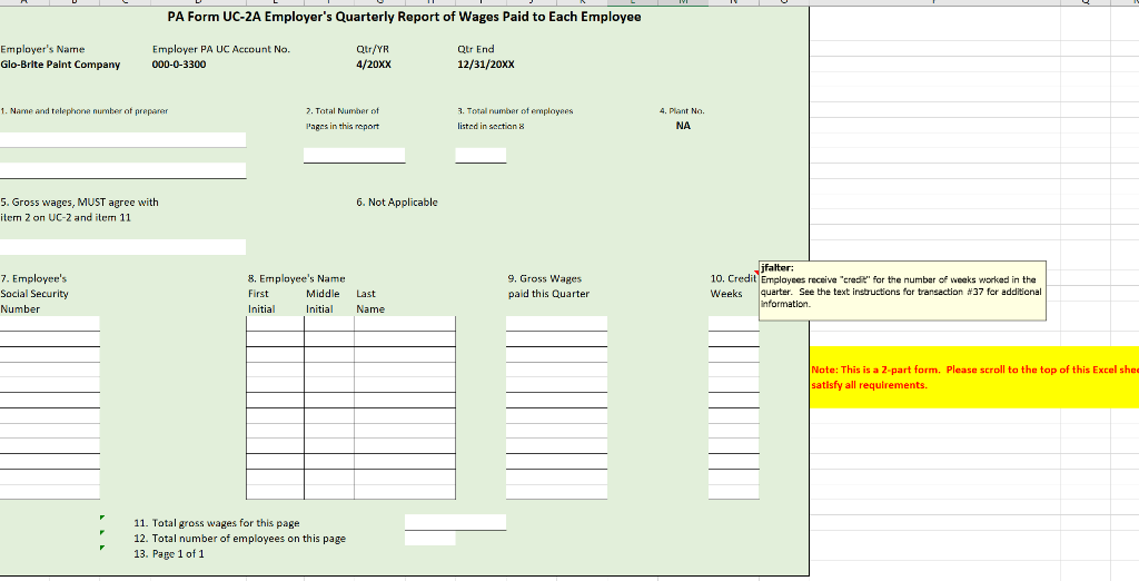 No. 33 Federal Deposit Information Worksheet Complete Form 940. Since the instructions