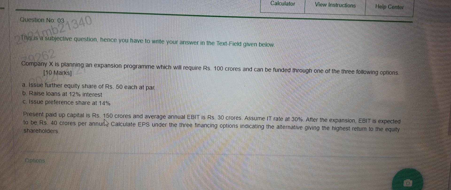  This is a subjective question, hence you have to write your