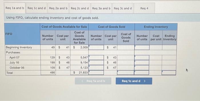 year, TRC Corporation has the following inventory transactions. For the entire year,