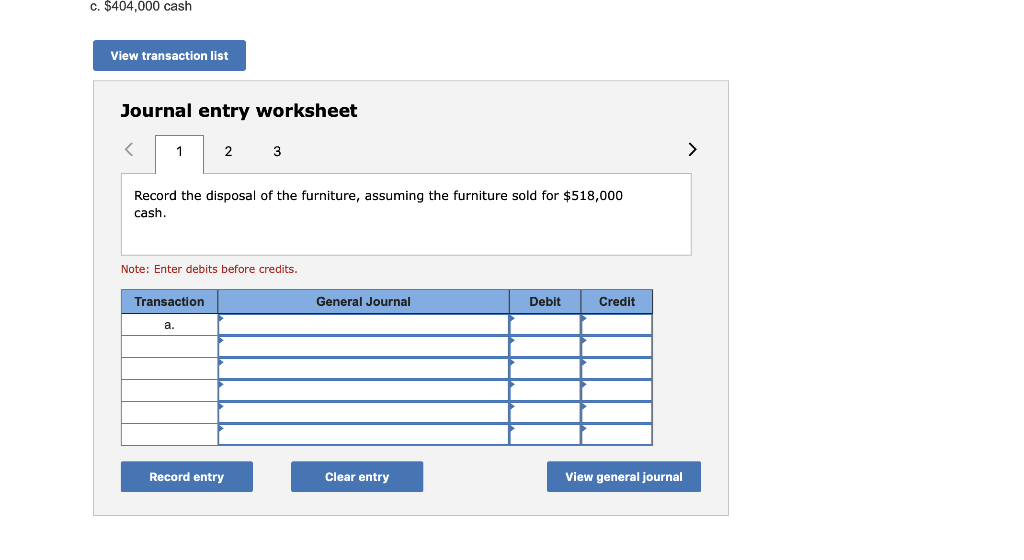 of an Asset at Three Different Sale Prices L08-5 Marionnette International is