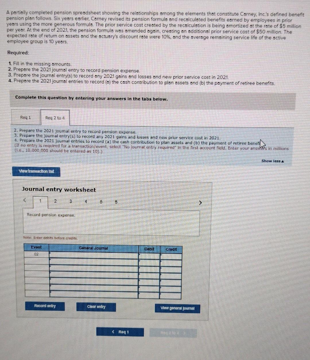 that constitute Carney, Inc.'s defined benefit pension plan follows. Six years earlier.