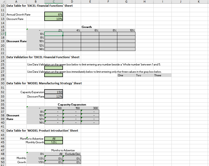  J K A B D E F G 10 Data Table