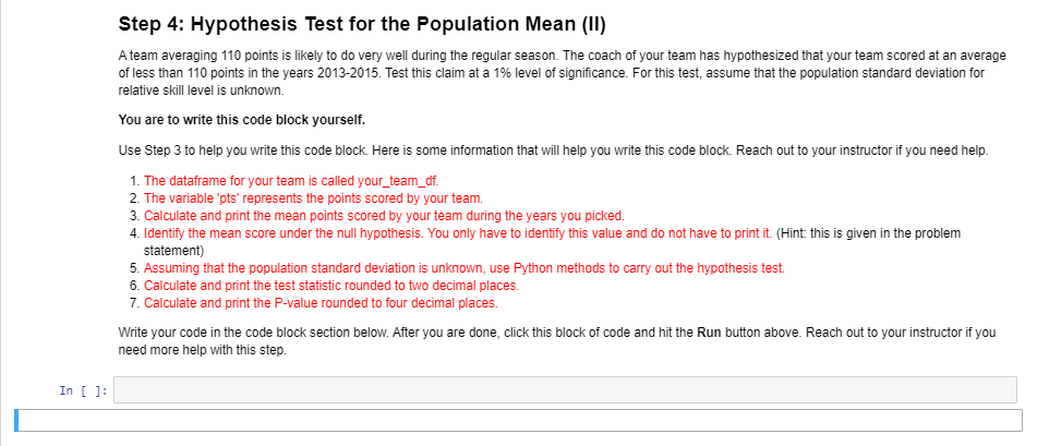 less than 110 points in the years 2013-2015. Test this claim at