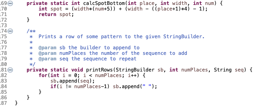 data[i]; data[index] = value; size++; 58 59 60 61 public I get(int