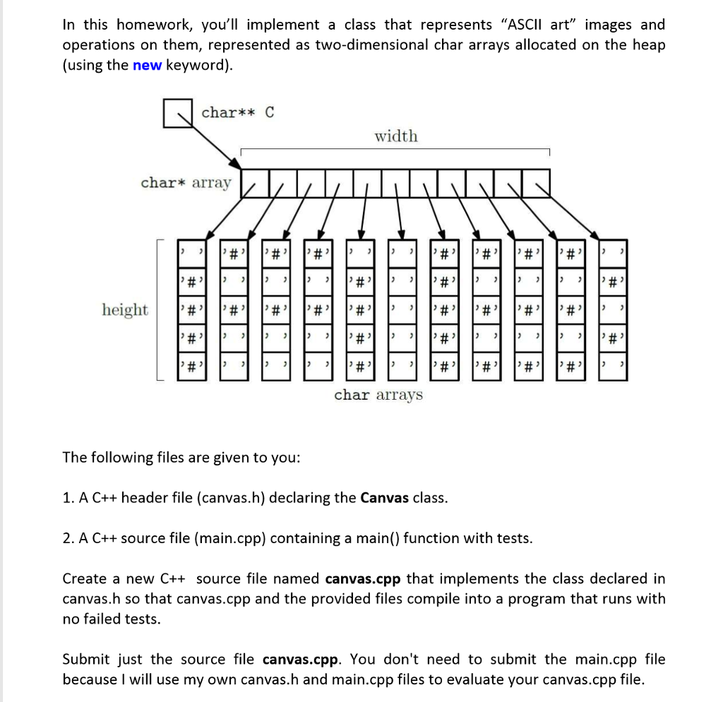 main.cpp #include #include #include #include "canvas.h" using namespace std; inline void _test(const