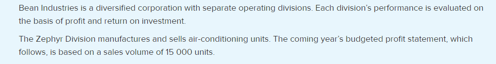 Please answer the question 1,2 and (a)(b)(c)(d), thanks! Bean Industries is a
