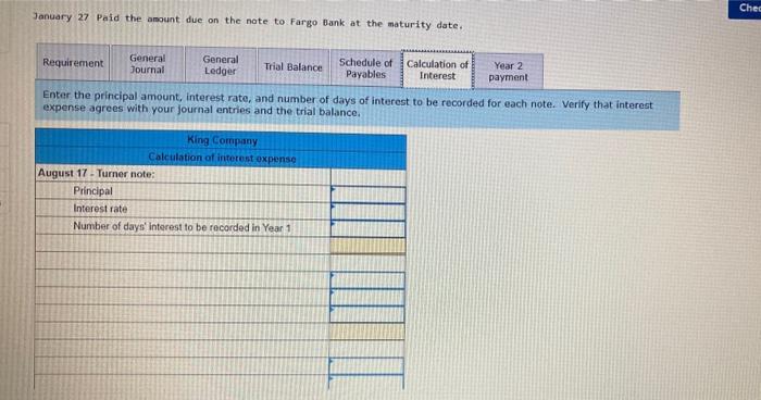 1, Year 1 tral balance for the North Company is found on